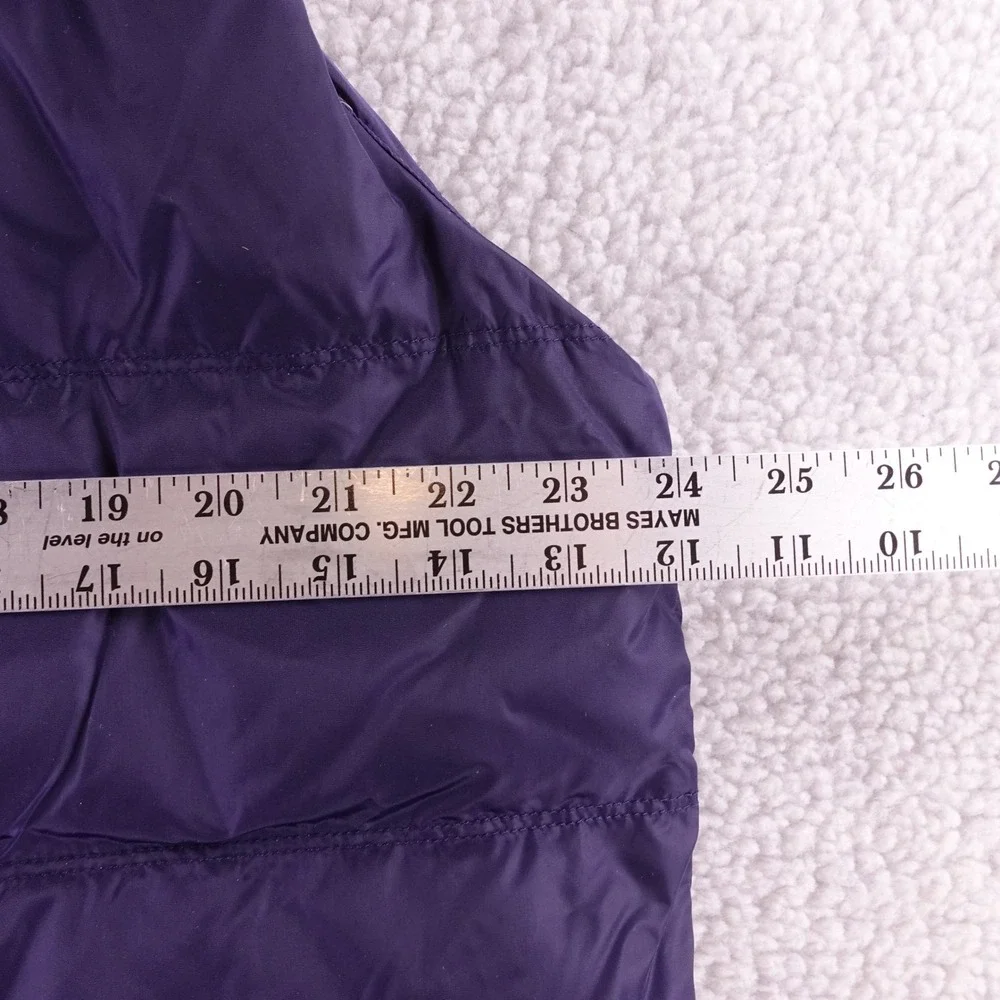 Orvis‎ Mens Classic Collection Blue Down Puffer Vest Large Snap Zip Pockets
